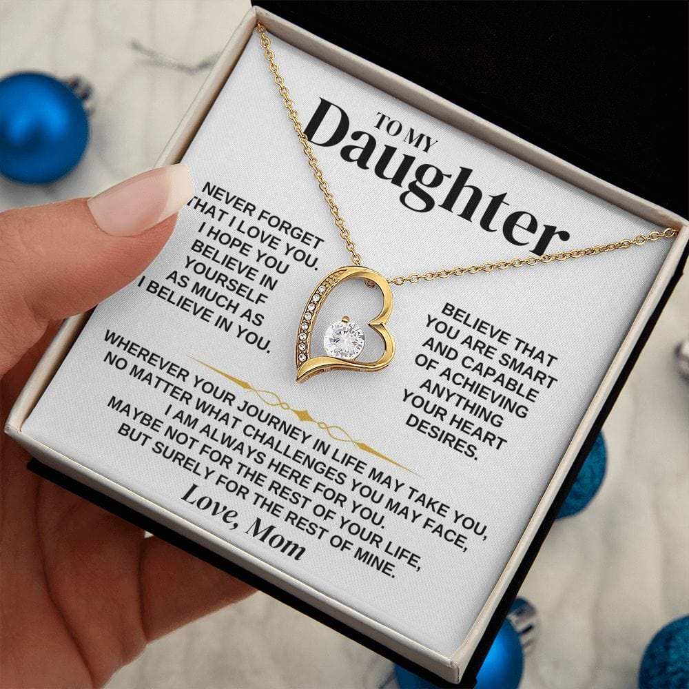 To My Daughter - Necklace Gift Set - SS346