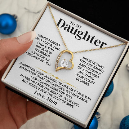 To My Daughter - Necklace Gift Set - SS346
