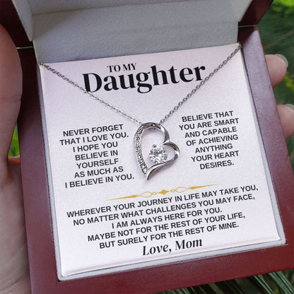 To My Daughter - Necklace Gift Set - SS346