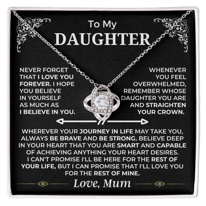 To My Daughter - Love Mum - Beautiful Gift Set - SS461mm