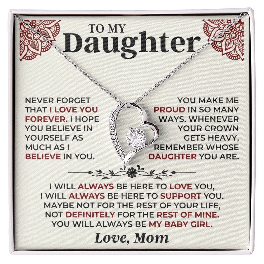 To My Daughter - Mom - Forever Love Gift Set - SS525
