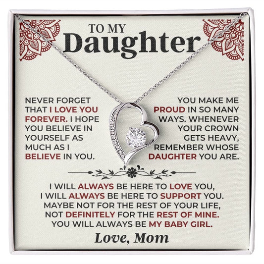 To My Daughter - Mom - Forever Love Gift Set - SS525