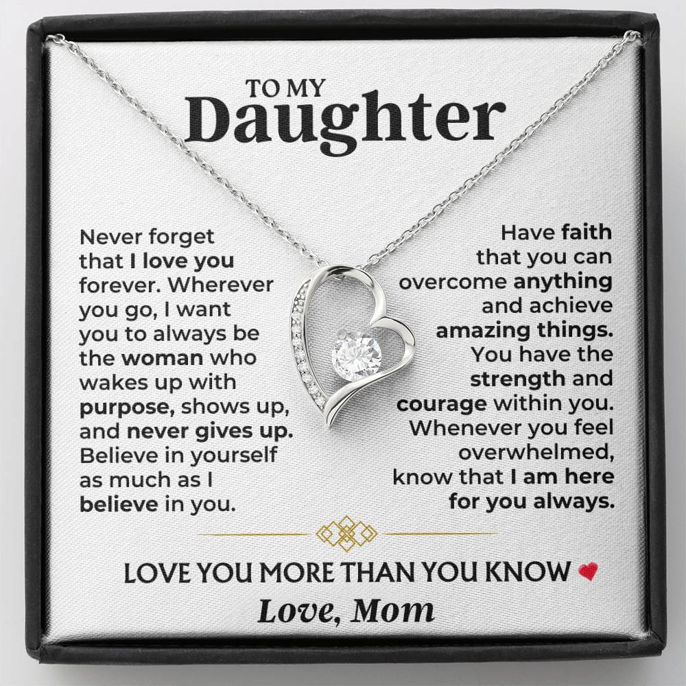 To My Daughter - Mom - Love You More Than You Know - Gift Set - SS604M