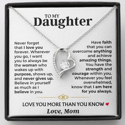 To My Daughter - Mom - Love You More Than You Know - Gift Set - SS604M