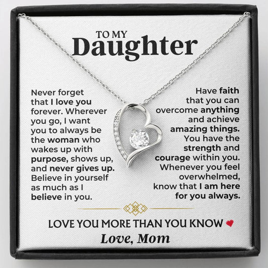 To My Daughter - Mom - Love You More Than You Know - Gift Set - SS604M