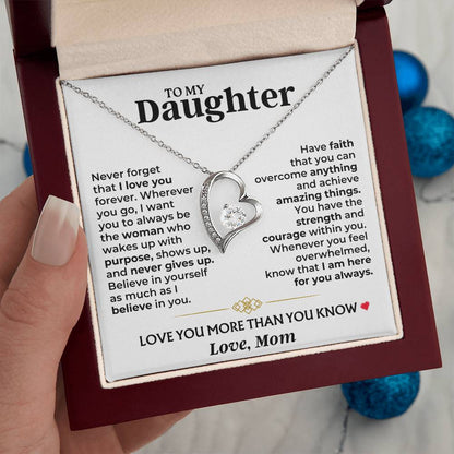 To My Daughter - Mom - Love You More Than You Know - Gift Set - SS604M