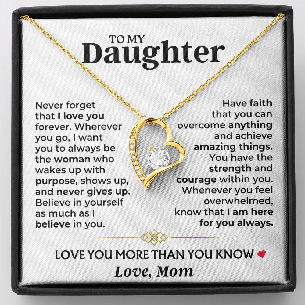 To My Daughter - Mom - Love You More Than You Know - Gift Set - SS604M