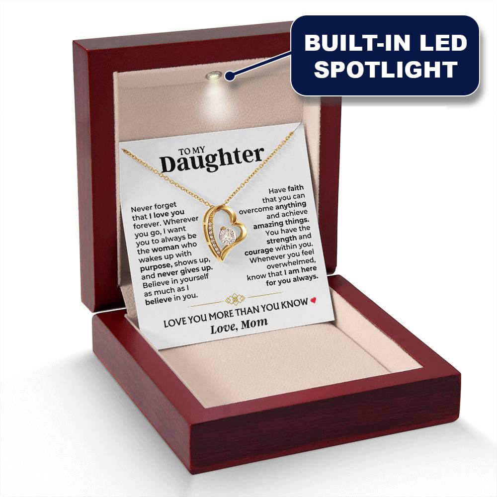 To My Daughter - Mom - Love You More Than You Know - Gift Set - SS604M