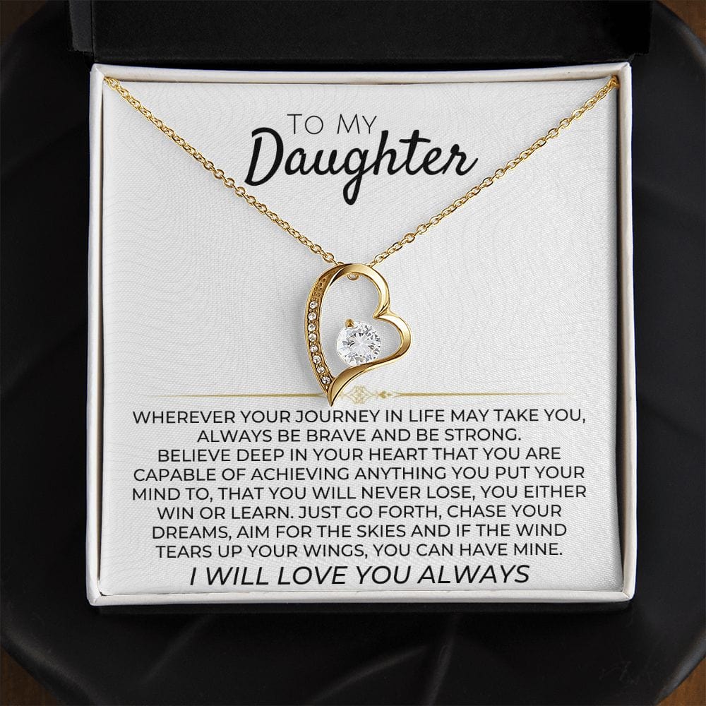 To My Daughter - Necklace Gift Set - SS362
