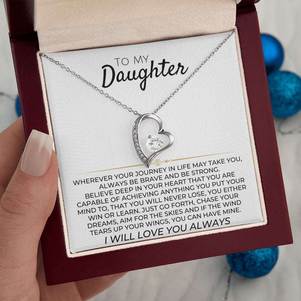 To My Daughter - Necklace Gift Set - SS362
