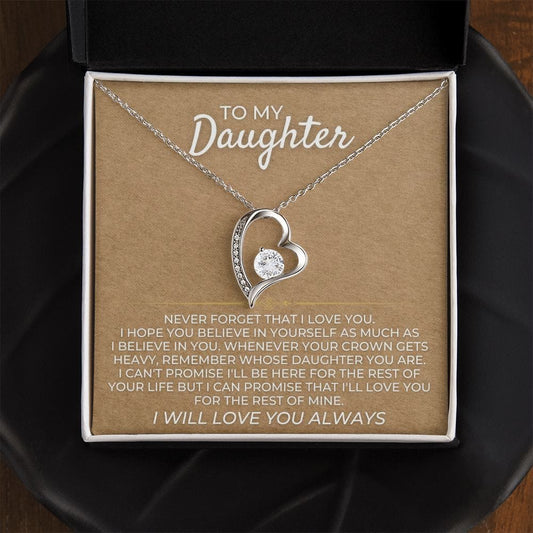 To My Daughter - Necklace Gift Set - SS363