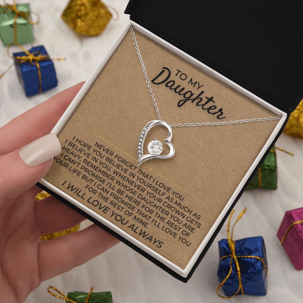 To My Daughter - Necklace Gift Set - SS363V2