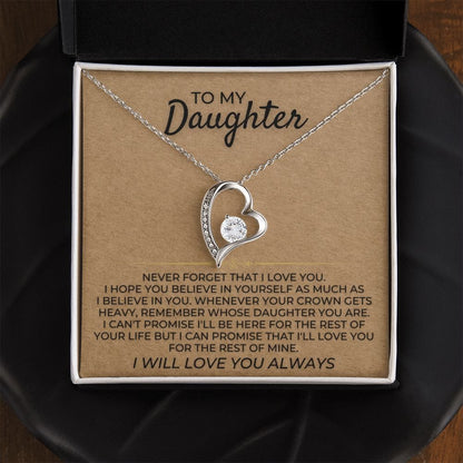 To My Daughter - Necklace Gift Set - SS363V2