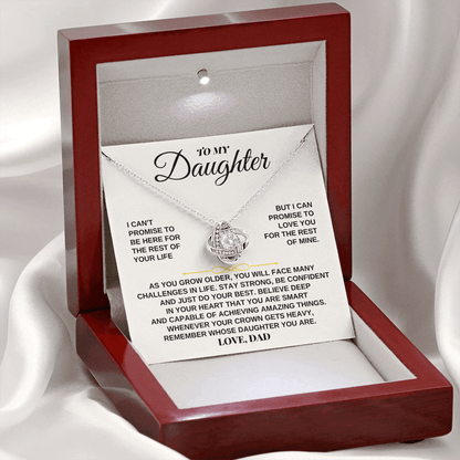 To My Daughter - Personalized Beautiful Love Knot Gift Set - SS260