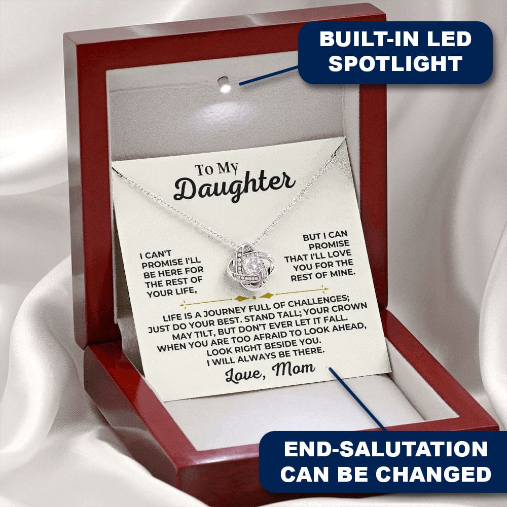 To My Daughter - Stand Tall - Love Knot Gift Set - SS426V2