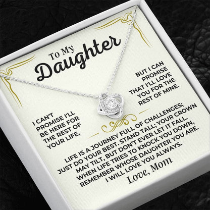 To My Daughter - Stand Tall - Love Knot Gift Set - SS433V2