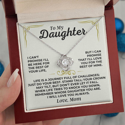 To My Daughter - Stand Tall - Love Knot Gift Set - SS433V2