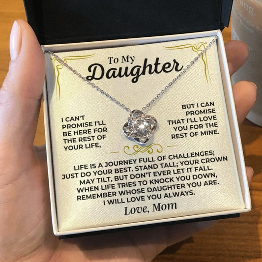 To My Daughter - Stand Tall - Love Knot Gift Set - SS433V2