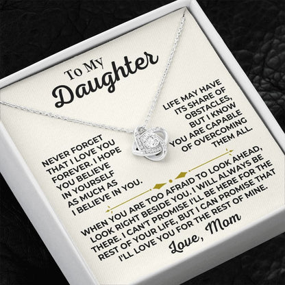 To My Daughter - Always Be There - Love Knot Gift Set - SS445