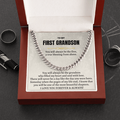To My First Grandson - Beautiful Chapter - Gift Set - SS149