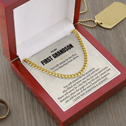 To My First Grandson - Beautiful Chapter - Gift Set - SS149