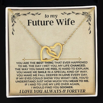 To My Future Wife - Forever Linked Hearts Gift Set - SS413FW