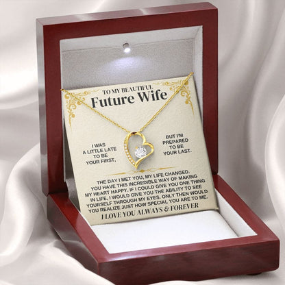 To My Future Wife - Forever Love Necklace Gift Set - SS338