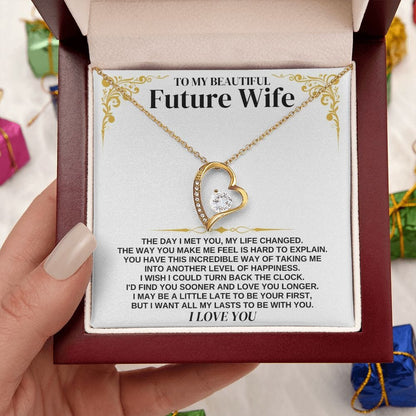 To My Future Wife - Forever Love Necklace Gift Set - SS339