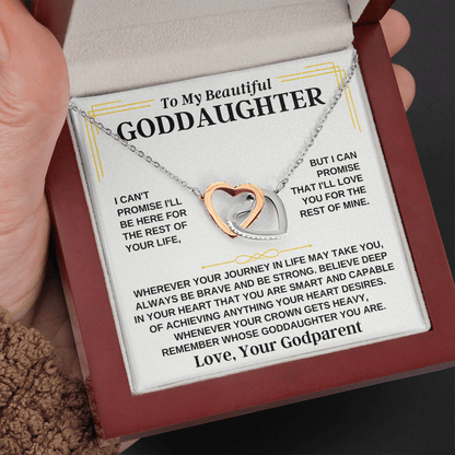 To My Goddaughter - Personalized Beautiful Gift Set - SS117GD