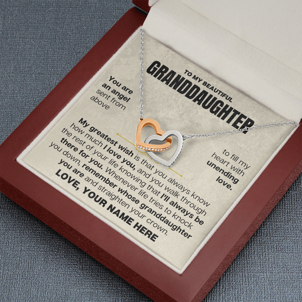To My Granddaughter - Beautiful Gift Set - SS142