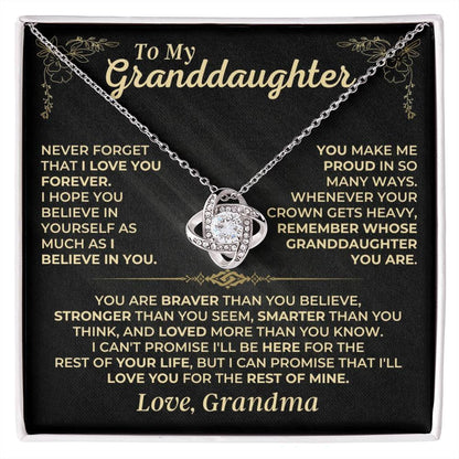 To My Granddaughter - Beautiful Gift Set - SS490GM