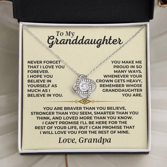 To My Granddaughter - Beautiful Gift Set - SS490GP2