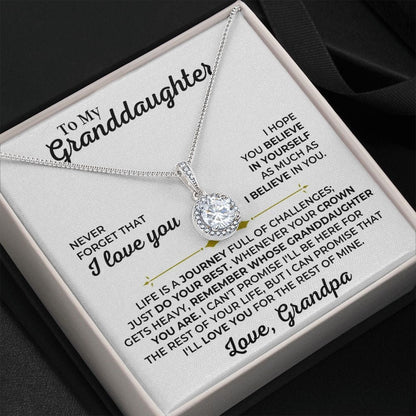 To My Granddaughter - For The Rest Of Mine - Beautiful Gift Set - SS435