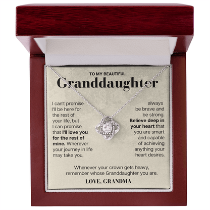 To My Granddaughter - Love Grandma - Beautiful Gift Set - SS117V9-G
