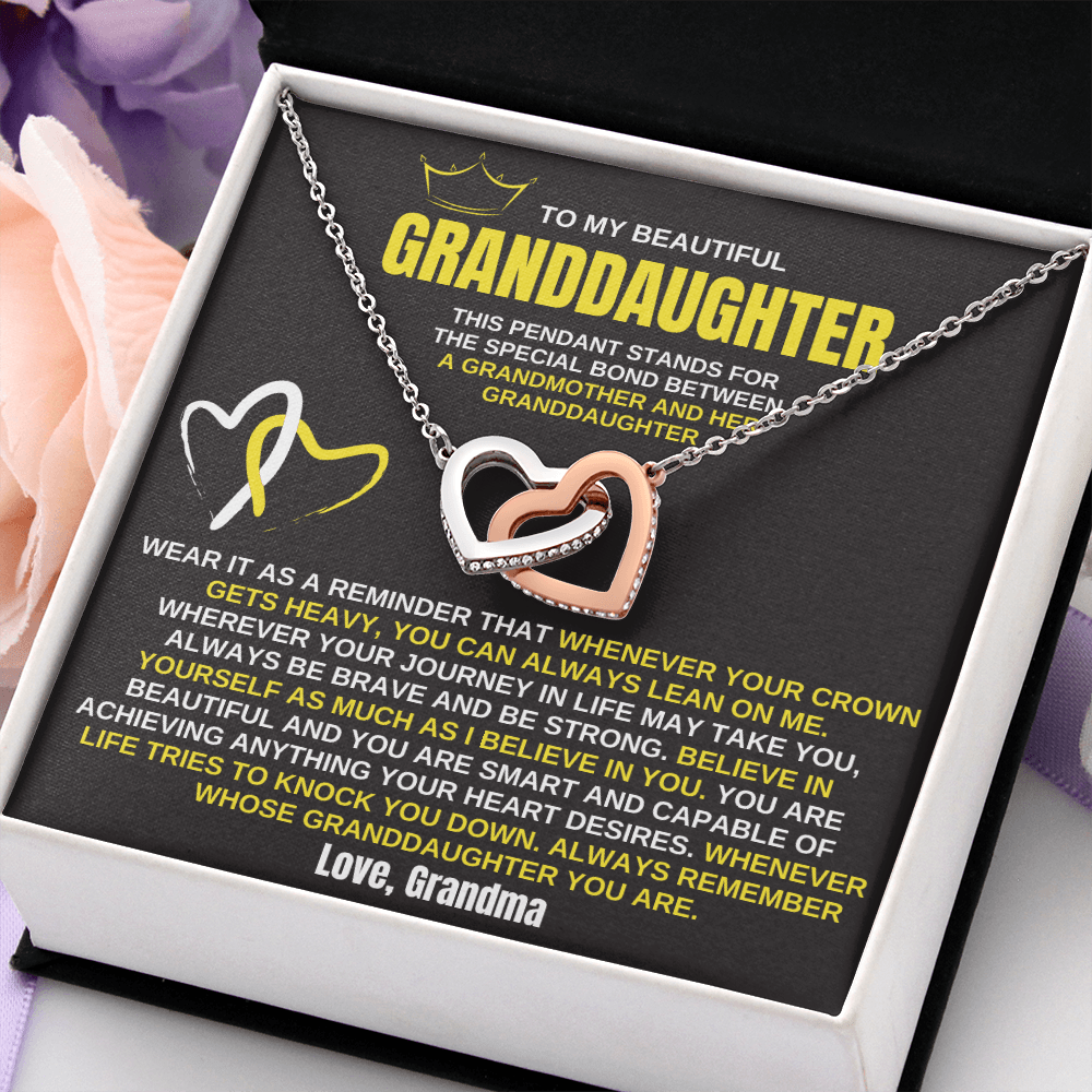 To My Granddaughter - Love Grandma - Beautiful Gift Set - SS131