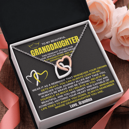 To My Granddaughter - Love Grandma - Beautiful Gift Set - SS131