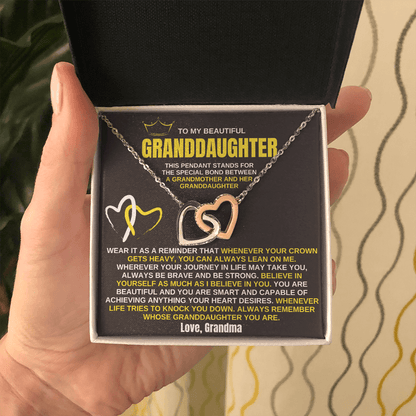To My Granddaughter - Love Grandma - Beautiful Gift Set - SS131