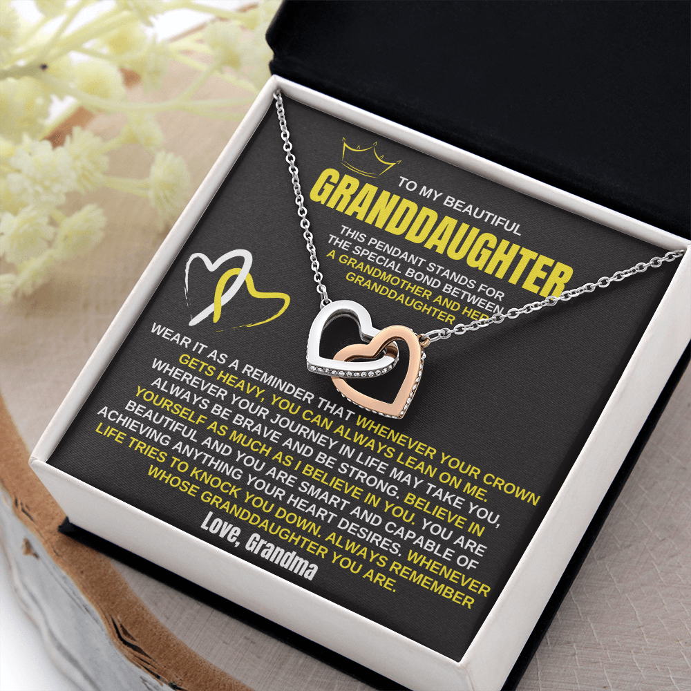 To My Granddaughter - Love Grandma - Beautiful Gift Set - SS131