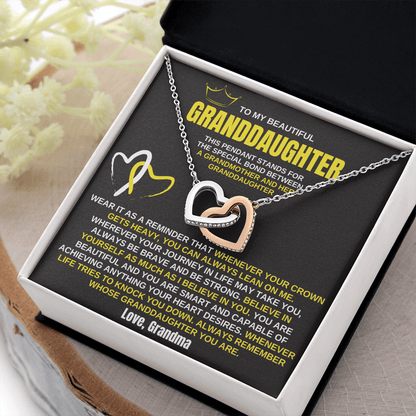 To My Granddaughter - Love Grandma - Beautiful Gift Set - SS131
