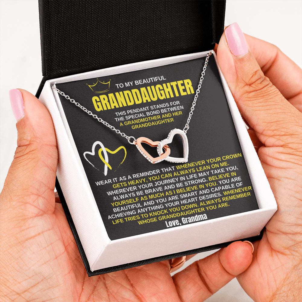 To My Granddaughter - Love Grandma - Beautiful Gift Set - SS131