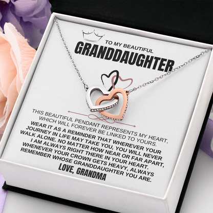To My Granddaughter - Love Grandma - Beautiful Gift Set - SS132