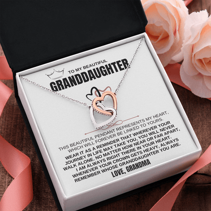 To My Granddaughter - Love Grandma - Beautiful Gift Set - SS132