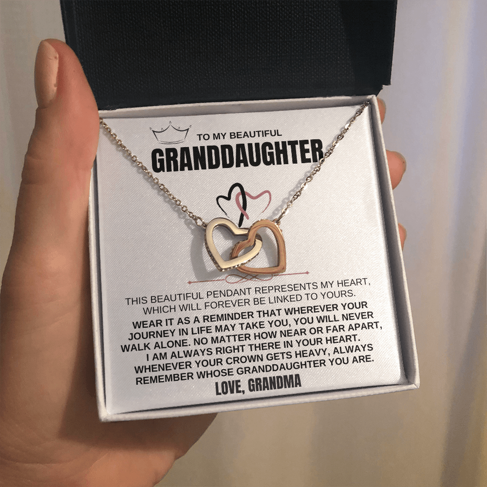 To My Granddaughter - Love Grandma - Beautiful Gift Set - SS132