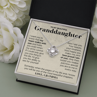 To My Granddaughter - Love Grandma - Beautiful Gift Set - SS145G