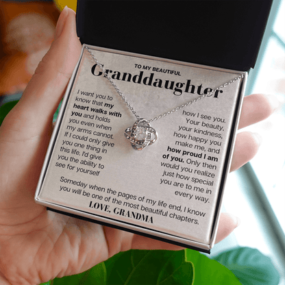 To My Granddaughter - Love Grandma - Beautiful Gift Set - SS145G