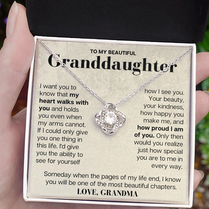 To My Granddaughter - Love Grandma - Beautiful Gift Set - SS145G