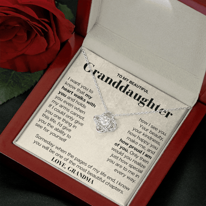 To My Granddaughter - Love Grandma - Beautiful Gift Set - SS145G
