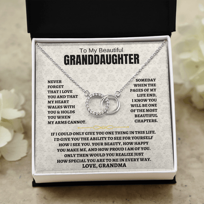 To My Granddaughter - Love Grandma - Beautiful Gift Set - SS170V4