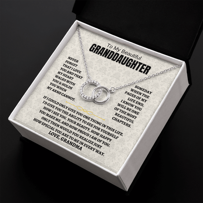 To My Granddaughter - Love Grandma - Beautiful Gift Set - SS170V4
