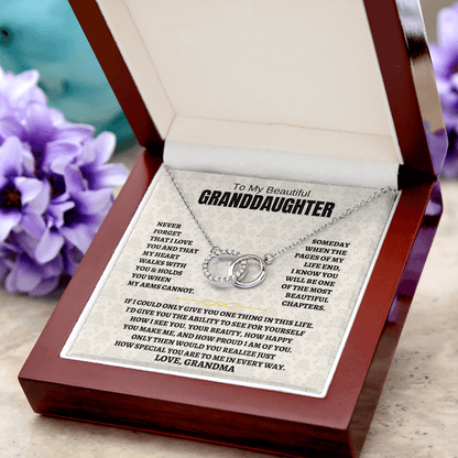 To My Granddaughter - Love Grandma - Beautiful Gift Set - SS170V4